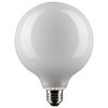 Satco 6 Watt G40 LED Lamp, White, Medium Base, 90 CRI, 3000K, 120 Volts S21256